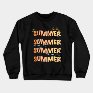 Sunny Summer Crewneck Sweatshirt